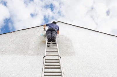 Peinture extérieure à Saulgé — façades et ravalement
